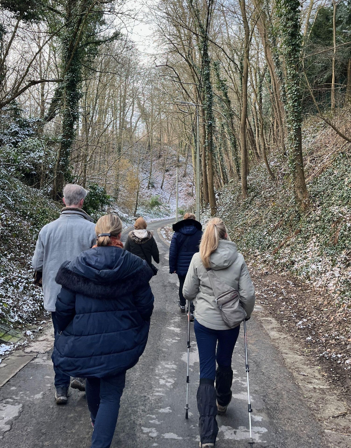 Membres club marche Les Amis de l'Argentine Photo marcheurs club marche Amis Argentine